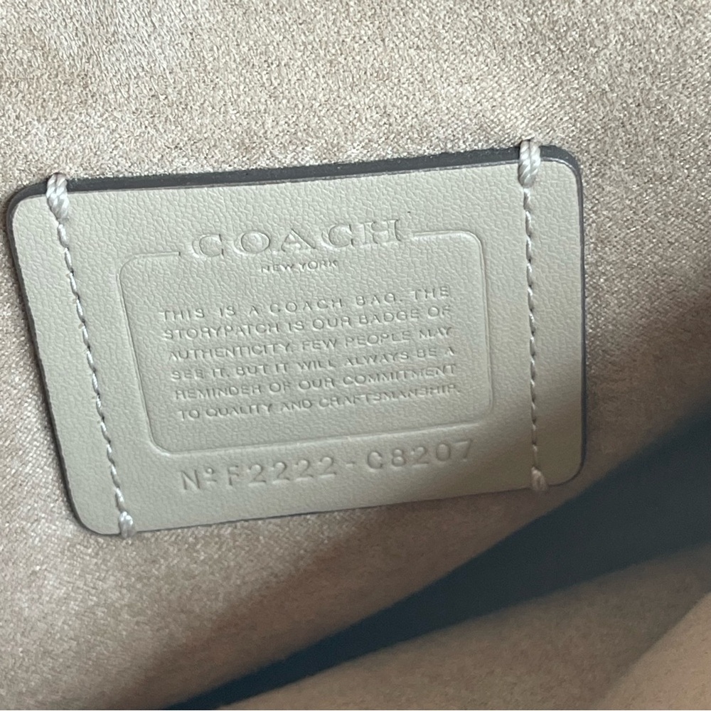 Coach LANE SHOULDER BAG IN COLORBLOCK SIGNATURE CANVAS - Picture 13 of 16